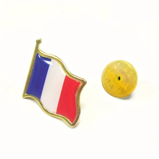 Image de Broche pin forme Drapeau Francais