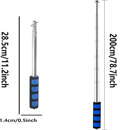 Image de Mat manche pour drapeau portable