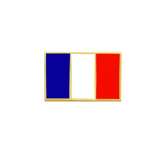 Image de Broche drapeau francais rectangle