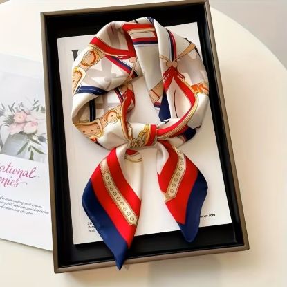 Image de foulard tricolore vintage